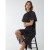 Blouson Wrap Skirt Ruffle Midi Dress Blouson Wrap Skirt Ruffle Midi Dress
