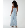 Daisy Print Tie Front Jumpsuit Daisy Print Tie Front Jumpsuit