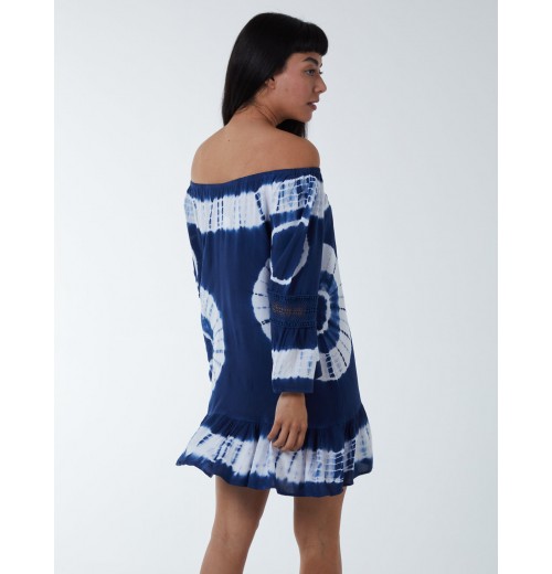 Bardot Tie Dye Tunic Dress Bardot Tie Dye Tunic Dress