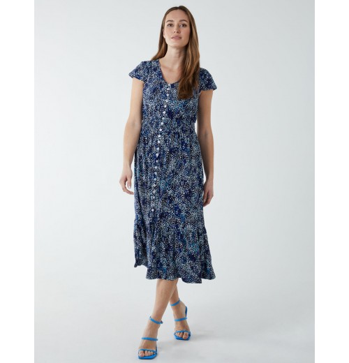 Button Through Midi Dress Button Through Midi Dress