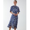 Angel Sleeve Wrap Ruffle Midi Dress Angel Sleeve Wrap Ruffle Midi Dress