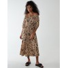 Bardot Midi Dress With Pleated Hem Bardot Midi Dress With Pleated Hem