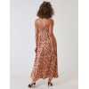 Strappy Wrap Over Midi Dress Strappy Wrap Over Midi Dress