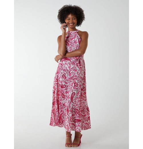 Halter Neck Midi Dress Halter Neck Midi Dress