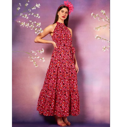 Halter Neck Midi Dress Halter Neck Midi Dress