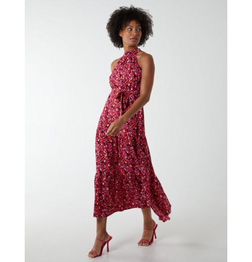 Halter Neck Midi Dress Halter Neck Midi Dress