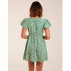 Double Ruffle Empire Shirred Mini Dress Double Ruffle Empire Shirred Mini Dress