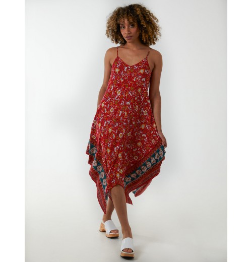Hanky Hem Cami Strap Dress Hanky Hem Cami Strap Dress