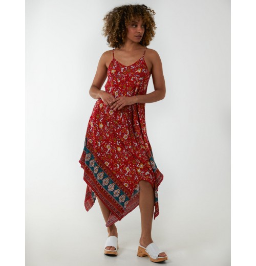 Hanky Hem Cami Strap Dress Hanky Hem Cami Strap Dress