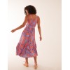 Sheared Bust Midi Dress With Straps Sheared Bust Midi Dress With Straps