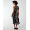 Shirred Print Midi Dress Shirred Print Midi Dress
