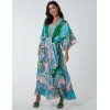 V Neck Flutter Sleeve Maxi Dress V Neck Flutter Sleeve Maxi Dress