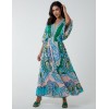 V Neck Flutter Sleeve Maxi Dress V Neck Flutter Sleeve Maxi Dress