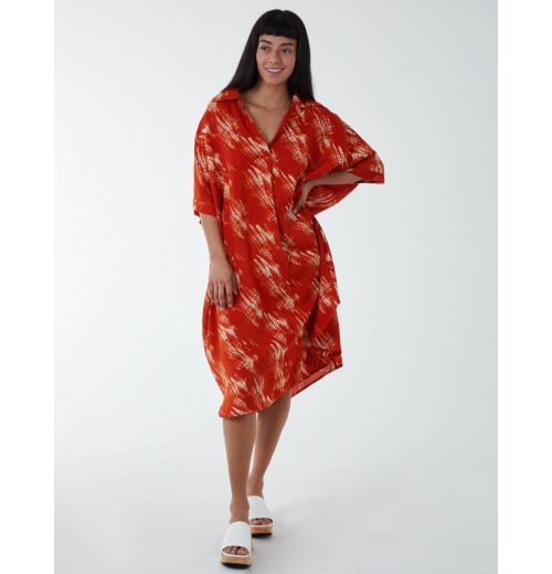 Collar Tunic Dress Collar Tunic Dress