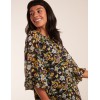 Floral Raglan Sleeve Tunic Dress Floral Raglan Sleeve Tunic Dress