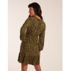 Shirring Elastic Sleeve Tier Mini Dress Shirring Elastic Sleeve Tier Mini Dress
