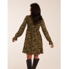 Shirred Trapeze Frill Neck And Sleeve Mini Dress Shirred Trapeze Frill Neck And Sleeve Mini Dress