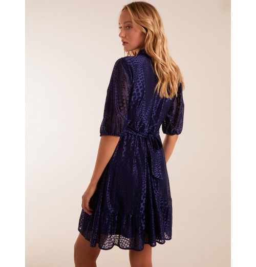 Mesh High Neck Tier Dress Mesh High Neck Tier Dress