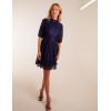 Mesh High Neck Tier Dress Mesh High Neck Tier Dress