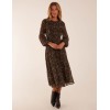 Frill Top Detail Midi Dress Frill Top Detail Midi Dress