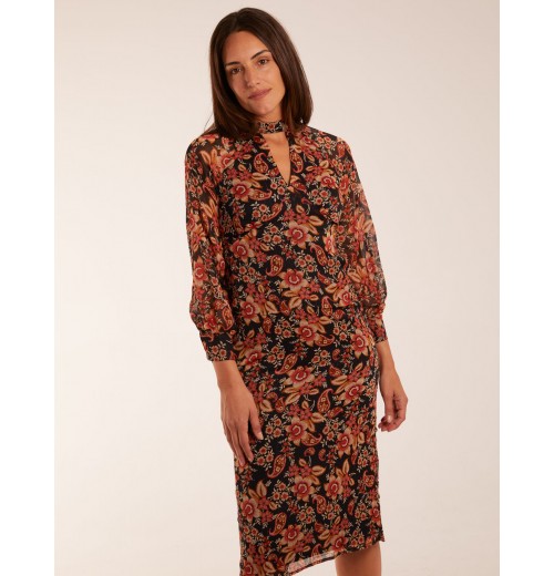 Raglan Keyhole Midi Dress Raglan Keyhole Midi Dress