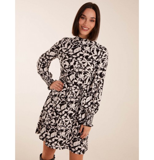 High Neck Long Sleeve Dress High Neck Long Sleeve Dress