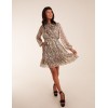 Ruffle Front Belted Dress Ruffle Front Belted Dress
