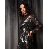 Foil Batwing Mini Dress Foil Batwing Mini Dress