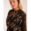 Foil Batwing Mini Dress Foil Batwing Mini Dress
