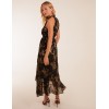 Foil Halterneck Maxi Dress Foil Halterneck Maxi Dress