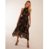 Foil Halterneck Maxi Dress Foil Halterneck Maxi Dress
