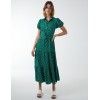 Collared Polkadot Maxi Dress Collared Polkadot Maxi Dress