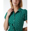 Collared Polkadot Maxi Dress Collared Polkadot Maxi Dress