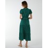 Collared Polkadot Maxi Dress Collared Polkadot Maxi Dress