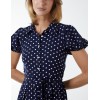 Collared Polkadot Maxi Dress Collared Polkadot Maxi Dress