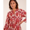 Damask Button Down Maxi Dress Damask Button Down Maxi Dress