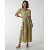 Belted Ditsy Maxi Dress Belted Ditsy Maxi Dress