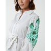 Embroidery Sleeve Cut Out Tunic Embroidery Sleeve Cut Out Tunic