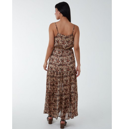 Soft Animal Print Wrap Dress Soft Animal Print Wrap Dress