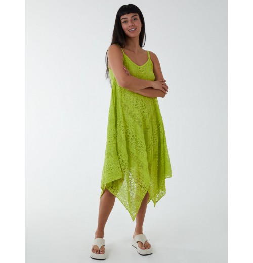 Crochet Strappy Hanky Dress Crochet Strappy Hanky Dress