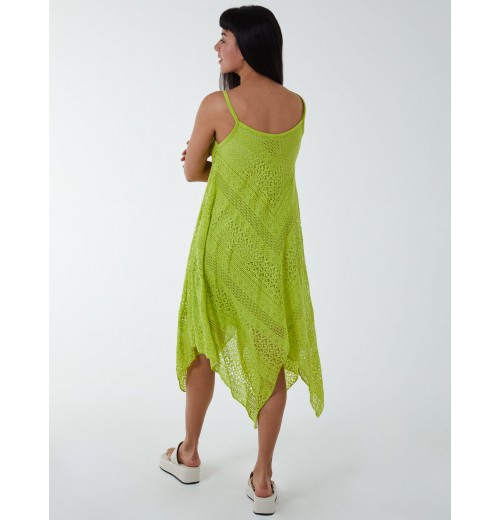 Crochet Strappy Hanky Dress Crochet Strappy Hanky Dress