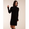 Rib Knitted Roll Neck Jumper Dress Rib Knitted Roll Neck Jumper Dress