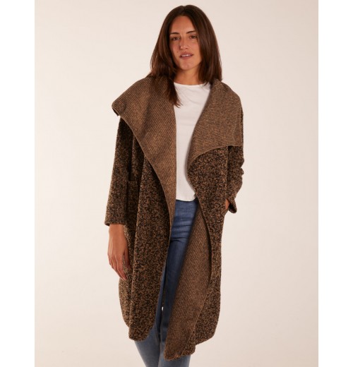 Wool Like Waterfall Cardigan Coat Wool Like Waterfall Cardigan Coat