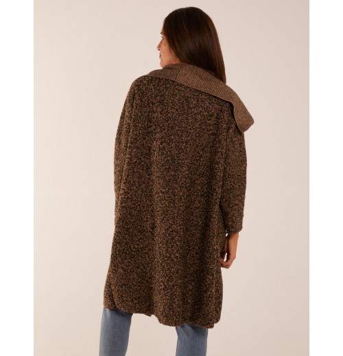 Wool Like Waterfall Cardigan Coat Wool Like Waterfall Cardigan Coat