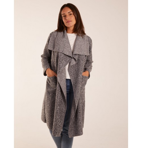 Wool Like Waterfall Cardigan Coat Wool Like Waterfall Cardigan Coat
