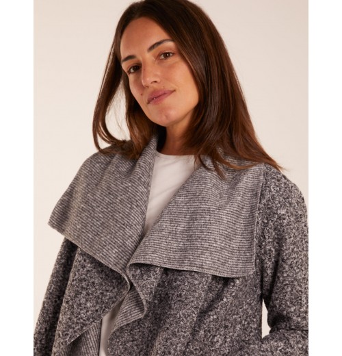 Wool Like Waterfall Cardigan Coat Wool Like Waterfall Cardigan Coat