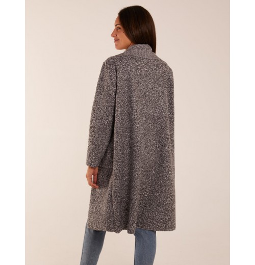 Wool Like Waterfall Cardigan Coat Wool Like Waterfall Cardigan Coat
