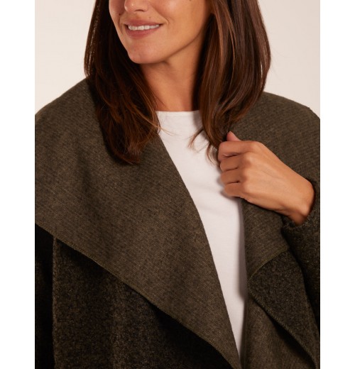 Wool Like Waterfall Cardigan Coat Wool Like Waterfall Cardigan Coat