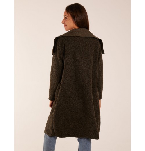 Wool Like Waterfall Cardigan Coat Wool Like Waterfall Cardigan Coat