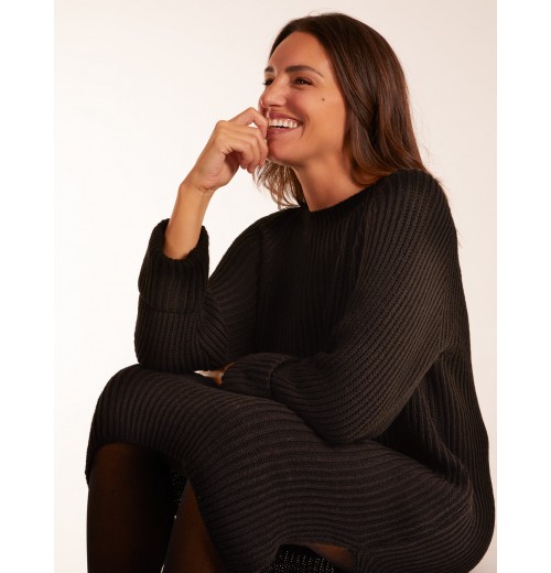 Knitted Ribbed Jumper Dress Knitted Ribbed Jumper Dress